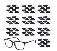 Eyeglass Nose Pads - Spectacle Bridge Cushions, Optical Frame Guards | Silicone Adhesive Inserts Eyewear Stabilizers, Sweat Resistant Comfort Placement Guards for Youth Women Girls Boys