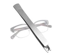 Eyeglass Repair Tweezers, Precision Eyeglasses Clamping, Nose Pad Shaping Tool with Stainless Steel, Ergonomic Grip Feature, Optical Repair Tools, Home Industry Workshop Office Engineering Garage