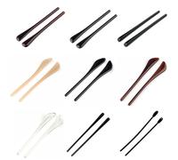 Eyeglass Replacement Temples 100pcs(50pairs) Glasses Temple Tip Eyeglasses Rimless Optical Frame Leg Black Transparent Brown Eyeware Accessoreis