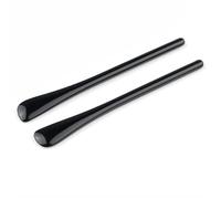 Eyeglass Replacement Temples 100pcs(50pairs) PC Glasses Temple Tip Eyeglasses Leg Shiny Black Brown Eyewear Repair Accessoreis 6.5cm Length DT033