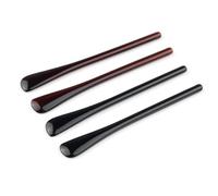 Eyeglass Replacement Temples 100pcs(50pairs) PC Glasses Temple Tip Eyeglasses Leg Shiny Black Brown Eyewear Repair Accessoreis 6.5cm Length DT033