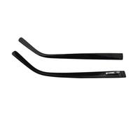 Eyeglass Replacement Temples 20pcs 0.35inch Width PC Spring Glasses Eyeglasses Temple Plastic Leg Tip Optical Frame Eyewear Repairing Parts(SP009 Black)
