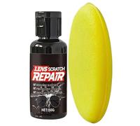 Eyeglass Scratch Remover - 30g Liquid Goggles Polish, Professional Lens Restoration, Secure Closure Protection, Visual Clarity Recovery Function, Maintenance Accessory for Sunglasses