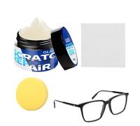 Eyeglass Scratch Remover,35g Sunglasses Cleaning Repair Wax - Lens Scratch Remover for Eye Glasses - for Eyewear Dust Resistance Home Office Daily Travel