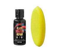Eyeglass Scratch Remover | 50g Yellowing Cleaner Balm - with Sponge Scratched Glasses Lens Repair - Oxidation Foggy Discoloration Marks Clarity Daily Wear