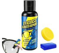 Eyeglass Scratch Remover Spray, Glasses Lens Scratch Remover for Eyeglasses & Sunglasses, Home Lens Cleaning Kit for Improved Clarity (1)