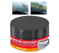 Eyeglass Scratch Repair Kit - Lens Restoring Tool for Clear Vision | Non Abrasive Polishing Paste with Cleaning Cloth, Protective Solution for Scratched Glasses, Sunglasses Camera Lenses 2.16x1.77in