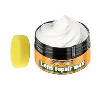 Eyeglass Scratch Repair Wax - Portable Lens, Anti Fog Paste | 35ml Resin Cleaner Yellow Spot Fix Solution Glass Sunglass Camera Phone Screen Vehicle Driving Travel Trip Golf Office Birthday Kit