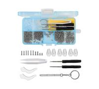 Eyeglass Sunglass Glasses Repair Tool Kit, 500 Pcs Spectacle Repair Screwdriver