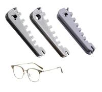 Eyeglass Temple Curvature Adjuster Tools for Home, Glasses Frame Adjustment Tools, Nose Pads Repair, Daily Cares, Routines, Maintenance (A)