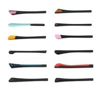 Eyeglass Temple Tips, 2pairs Rubber Slip Temple Tips Accessories Optical Frame Temples Eyeglasses Leg