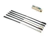 Eyeglass Temple Tips, Glasses Arm Replacement,1pair 3mm 3.5mm Width Spring Metal Eyeglasses Temple Leg