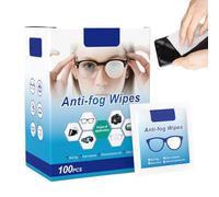Eyeglass Wipes - Non-Woven Fabric Glasses Cleaning Wipes | Soft Lens Wipe with Anti-Fog Formula | Glass Wipe Ideal for Daily Use, Travel, Quick Cleaning, Smudge Removal
