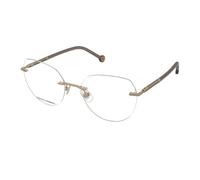 Carolina Herrera HER 0235 LYW Woman Optical frames Metal Gold Cat Eye