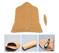 Eyeglasses Case Acrylic Template Set, DIY Spectacle Case Stencil for Leather Craft Acrylic Spectacle Frame Making Tool for Glasses Accessories Design