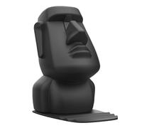 Eyeglasses Face Display - ABS 12.5x12.5x8.5cm | Interesting Stone Glasses Holder | Easter Island Head Eyewear Display Sculpture | Stylish Stand For Sunglasses, Optical Frames, And Home Or Store