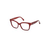 Max Mara MM5206 069 Woman Optical frames Acetate Bordeaux Squared Normal