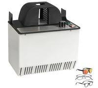 Eyeglasses Frame Heater, 2-Speed Adjustable Temperature, Low Noise, Closable Wind Gathering Hood for Vision Care and Optician Use
