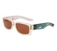 Nike Man NIKE VARIANT I EV24013 113 Sunglasses Injected White Brown Squared Normal Photochromatic
