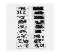 Eyeglasses Sunglasses Repair Kit Tool Glasses Screwdriver Screws Sets Nuts Nose Pad Optical Parts Assorted IDGTTLDF(K set,10 BOX)