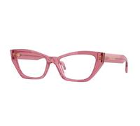 Eyeglasses Versace - 0ve3373u 52 5516 Transparent Pink / 52 Bridge: 17