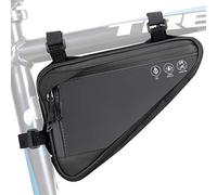 Eyein Bike Triangle Frame Bag - Cycling Waterproof Front Handlebar Pouch with Reflective Stripe for Phone, Cash, Tools, Mini Pump, Outdoor Sports
