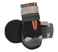 Eyein Dog Boots Paw Protector - Waterproof Dog Shoes for Rainy Winter Snowy Day, Non-Slip Dog Shoes with Reflective Strip for Injured Paws, Dog Walking Boots for Small Medium Large Dogs（2pcs