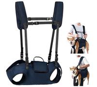 Eyein Dog Carrier Backpack for Large Dog - Full Body Dog Lifting Harness with Adjustable Straps & Control Handle, Breathable Support Backpack for Elderly Injured Arthritic Disabled Medium Large Dogs