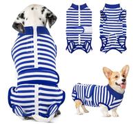 Eyein Dog Surgery Recovery Suit, Female Male Dog Suit for After Surgery | Abdominal Wounds Protector, Stop Licking Spay Shirt After Surgery Onesie with Zipper, Pet Cone E-Collar Alternative(M)