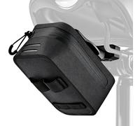 Eyein Magnetic Bike Saddle Bag - 0.43L Portable Under Seat Bicycle Bag with Magnetic Quick-Release Buckle Attachment, Waterproof Zipper Bicycle Storage Bags, Mounting Brackets for Road, Mountain Bike