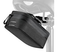 Eyein Magnetic Bike Saddle Bag - 0.64L Portable Under Seat Bicycle Bag with Magnetic Quick-Release Buckle Attachment, Waterproof Zipper Bicycle Storage Bags, Mounting Brackets for Road, Mountain Bike