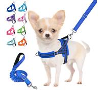 Eyein Small Dog Harness and Lead Set, No Pull Soft Vest with Front Clip