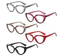 Eyekepper 5-pack Reading Glasses For Women Cat Eye Readers +2.25
