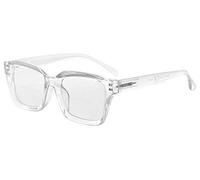 Eyekepper Bifocal Reading Glasses Women Stylish Bifocal Readers Clear Lens Oversize - Transparent