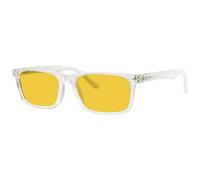 Eyekepper Blue Light Glasses Men Women, Large Black Eyeglasses | Spring Hinges Computer Readers, Blue Ray Blocker, Anti Eye Strain & Reflective, Glare Blocking, UV Filter