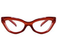 Eyekepper Cat-eye Style Reading Glasses for Women Chic Readers - Red +3.50