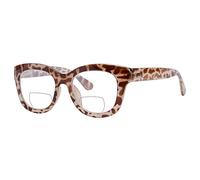 Eyekepper Large Frame Bifocal Reading Glasses Women Oversize Bifocal Readers - Tortoise/+2.00