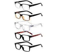 Eyekepper Mens Vintage Reading Glasses-5 Pack Glasses for Men Reading, Reader Eyeglasses Women