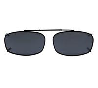 Eyekepper Metal Frame Polarized Lens Clip On Sunglasses 52x32MM