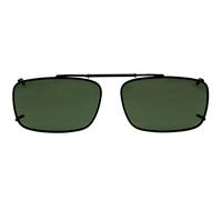 Eyekepper Metal Frame Rim Polarized Lens Clip On Sunglasses 54 * 34MM G15 Lens