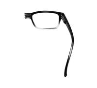 Eyekepper (Must Buy Both Eye) Black Clear-Right Eye +4.00 Reading Glasses with Different Strength for Each Eye
