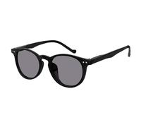 Eyekepper Oval Spring Hinges Ladies Reading Sunglasses +4.00 Grey Tinted Lens Round Reader Eyeglasses for Women Reading under the Sun