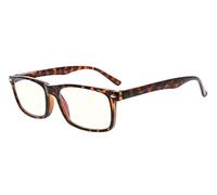 Eyekepper Readers UV Protection, Anti Glare Eyeglasses,Anti Blue Rays, Spring Hinges Computer Reading Glasses Tortoiseshell +1.5