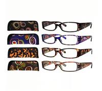 Eyekepper Reading Glasses 0.5, Readers for Women, 4 Pack Stylish