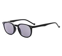 Eyekepper Retro Reading Sunglasses for Women Reading Under The Sun +3.50 Grey Tinted Lens Mens Readers Eyeglasses