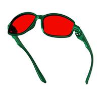 Eyekepper Sleeping Mask with Blue and Green Light Protection, Red Lenses Night Glasses for Optimised Sleep, Green, +0.00