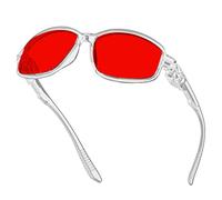 Eyekepper Sleeping Mask with Blue and Green Light Protection, Red Lenses Night Glasses for Optimised Sleep, clear, +0.00