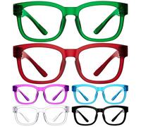 Eyekepper Square Reading Glasses 1.50, Readers for Women, 6 Pack Stylish