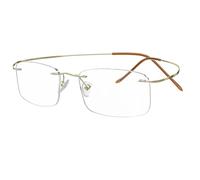 Eyekepper Titanium Rimless Reading Glasses Readers Men Women Gold