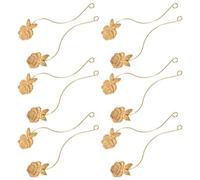 Eyelash 6pairs Wearing Tool Golden Metal for Salon Display and Trial
